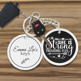 She Is Strong Proverbs Christian Quote Custom