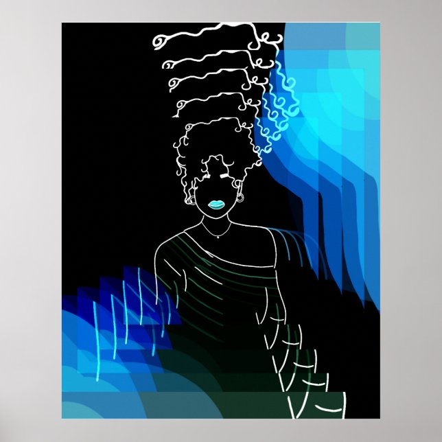 she - negativo - efeito poster (Framsidan)