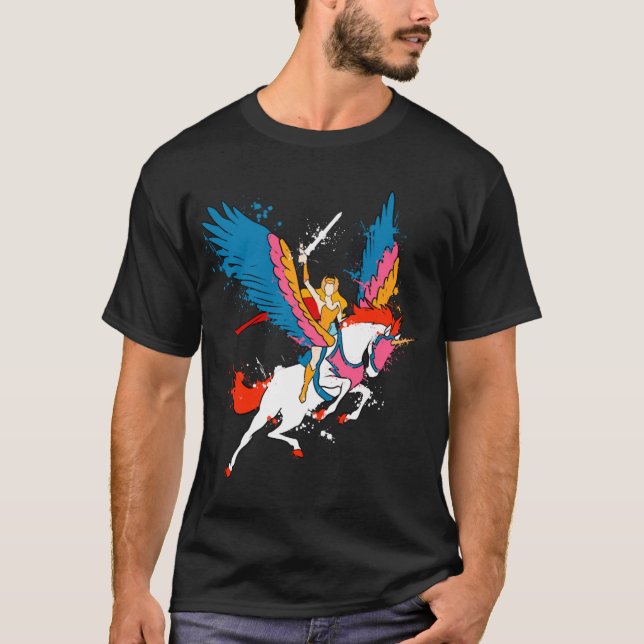 She Ra pojke retro T Shirt (Framsida)