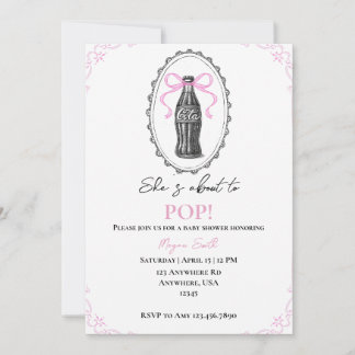 She’s About To POP! Inbjudningar