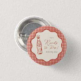 She’s ready to pop baby shower knapp