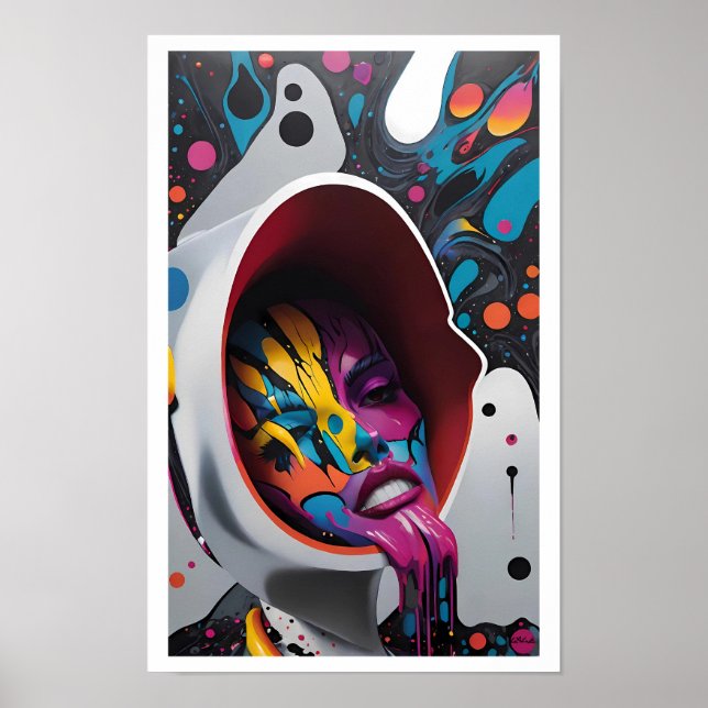 She Was Hot Enough to Melt Your Face Off Poster (Framsidan)