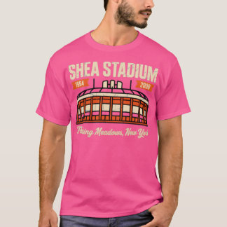 Shea Stadium Flushing Meadows, NY Retro Baseball T Shirt