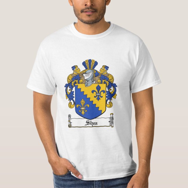 Sheafamiljvapensköld - Sheavapensköld T-shirt (Framsida)