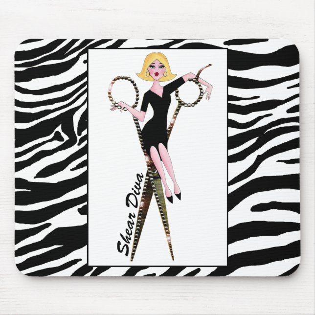 ’Shear DIVA’ Mousepad Musmatta (Framsidan)