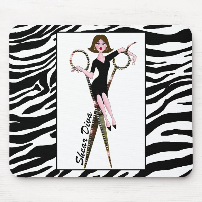 ’Shear DIVA’ Mousepad Musmatta (Framsidan)