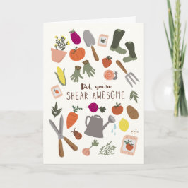 Shear Fantastisk Pappa Kort