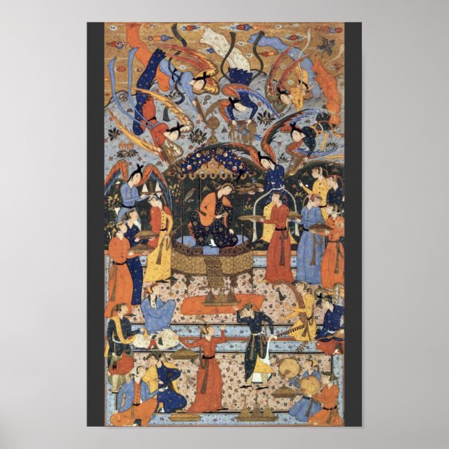 Sheba drottning av Persischer Meister (bästa kvali Poster (Framsidan)