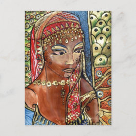 Sheba drottning vykort