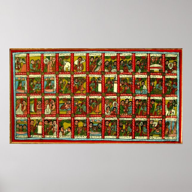 Sheba och Kung Solomon Poster (Framsidan)