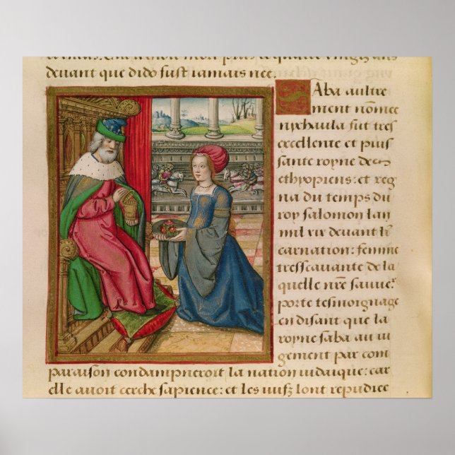 Shebas drottning poster (Framsidan)