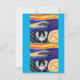 Sheba's Skräm, Parody Art Card Tack Kort