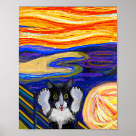 Sheba's Skräm, Parody's, Cat Art Poster