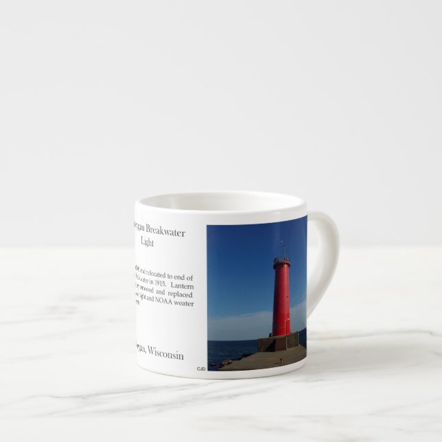 Sheboygan Breakwater Light Espressomugg (Framsida höger)