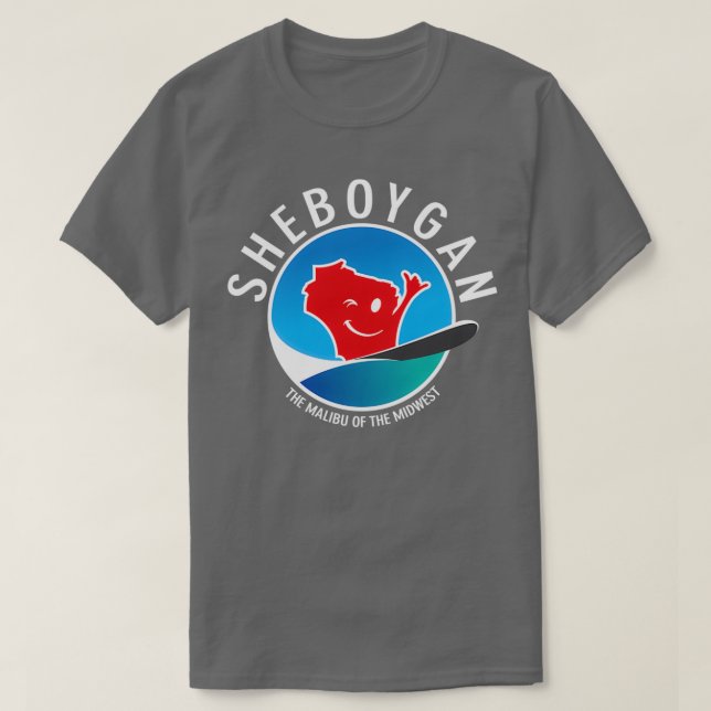 Sheboygan Malibu, Midwest 1 T Shirt (Design framsida)