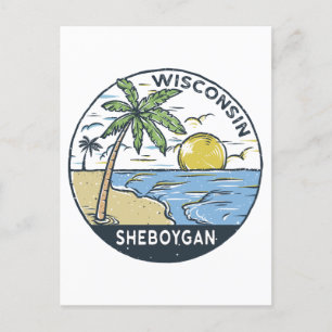 Sheboygan Wisconsin Vintage Vykort