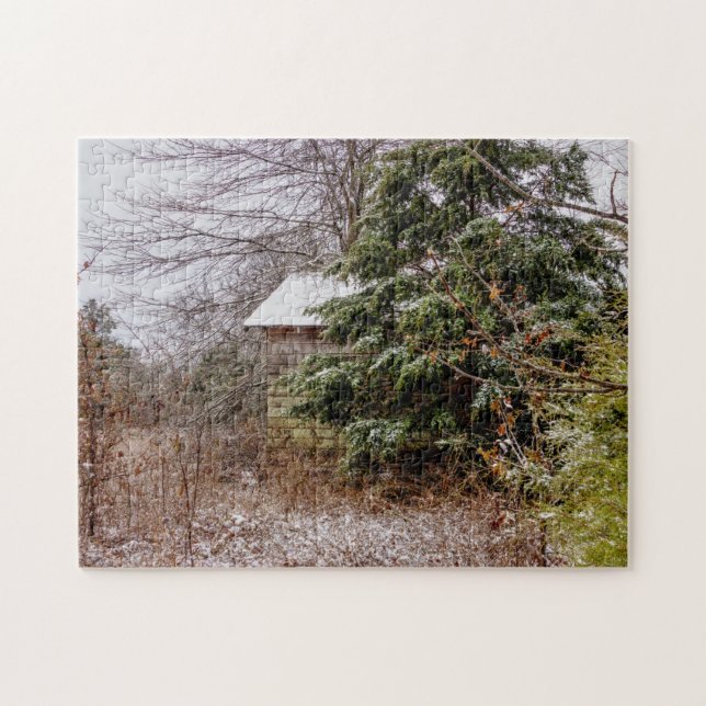 Shed Abandoned Puzzle Pussel (Horisontell)