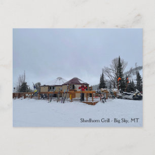 Shedhorn Grill Big Himlar, MT Vykort