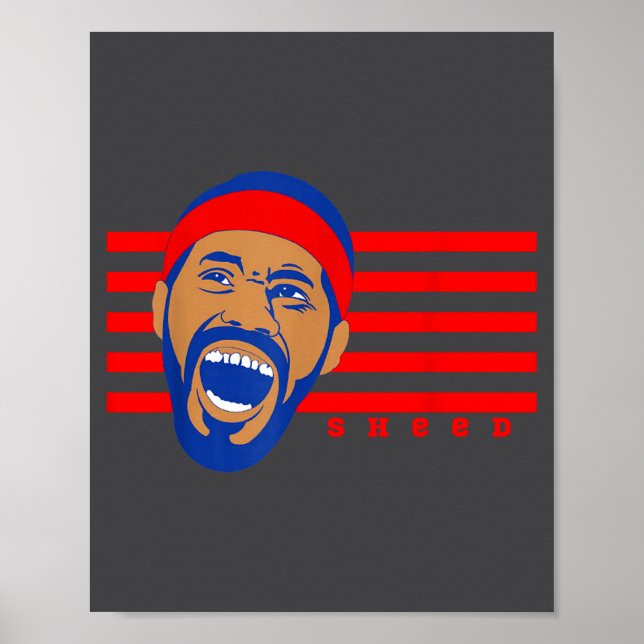 Sheed, Basketball Legends, Rasheed, Don't Lie, Wal Poster (Framsidan)