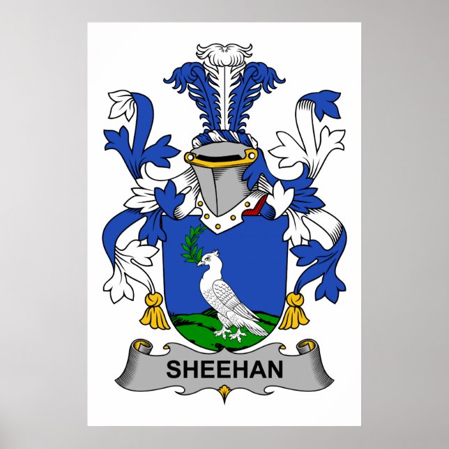 Sheehan Family Crest Poster (Framsidan)