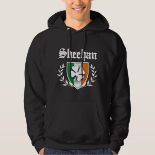 Sheehan Shamrockvapensköld Hoodie