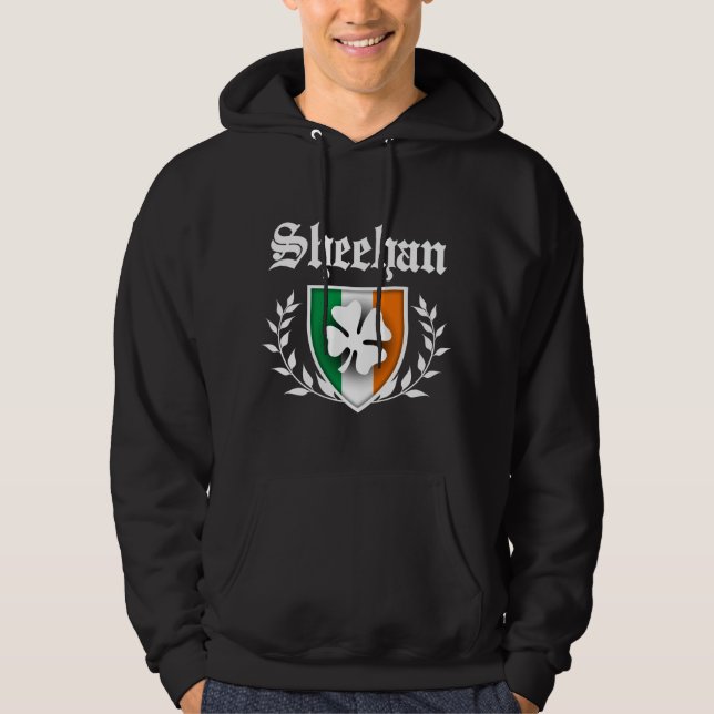 Sheehan Shamrockvapensköld Hoodie (Framsida)