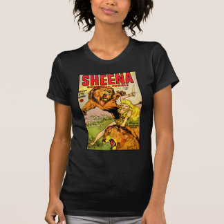 Sheena drottning av djungeln t-shirt