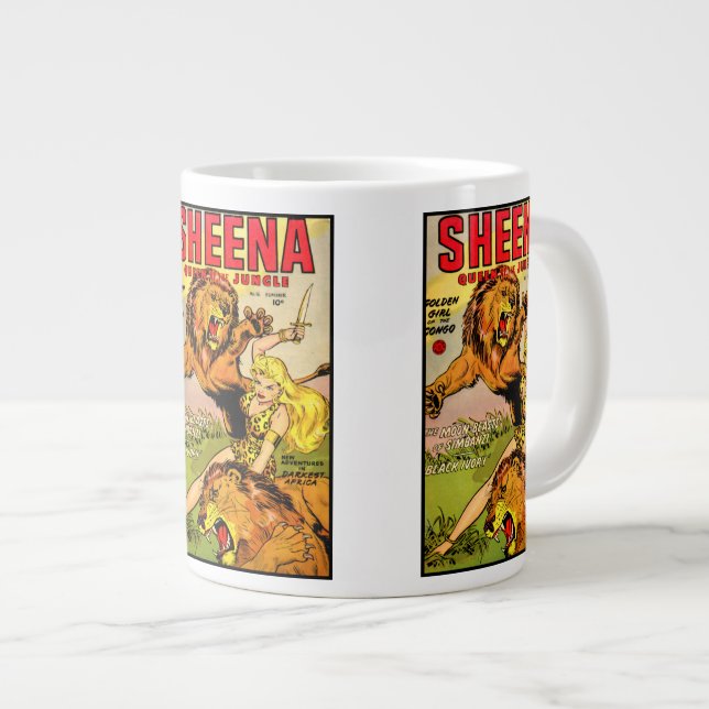Sheena Queen of the Jungle Jumbo Mugg (Framsida höger)