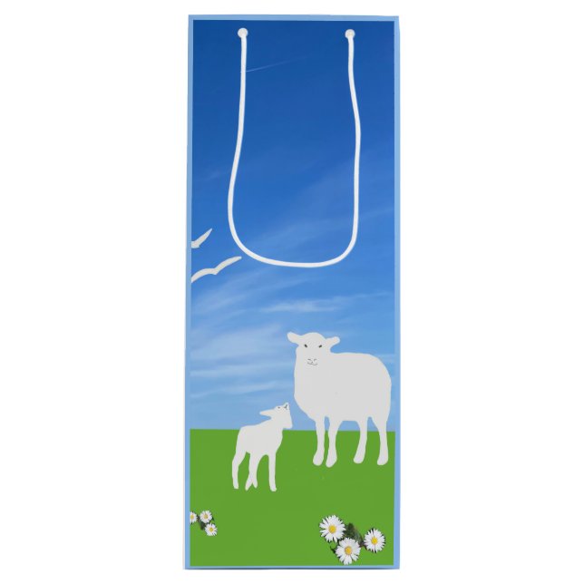 Sheep and Lamb editable Easter (Framsidan)