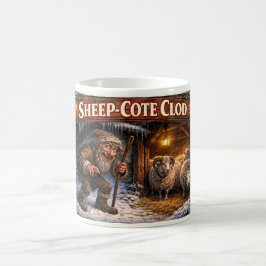 Sheep Cote Clod Icelandic Yule Lad Postcard Kaffemugg