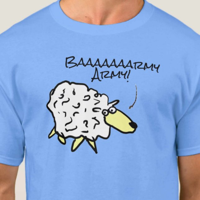 Sheep Says 'Baaarmé' - T-Shirt (Skapare uppladdad)