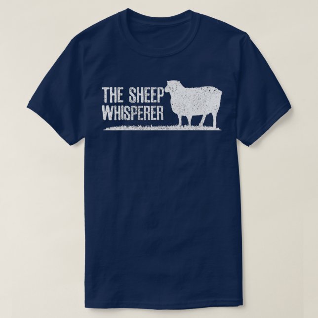 Sheep Whisperer - Funny Farming Farm Animal Farmer T Shirt (Design framsida)