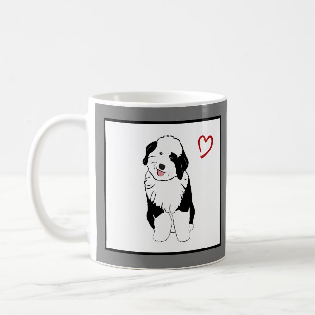 Sheepadoodel Mugg (Vänster)