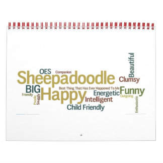 Sheepadoodle Calendar 2014-2015 Kalender