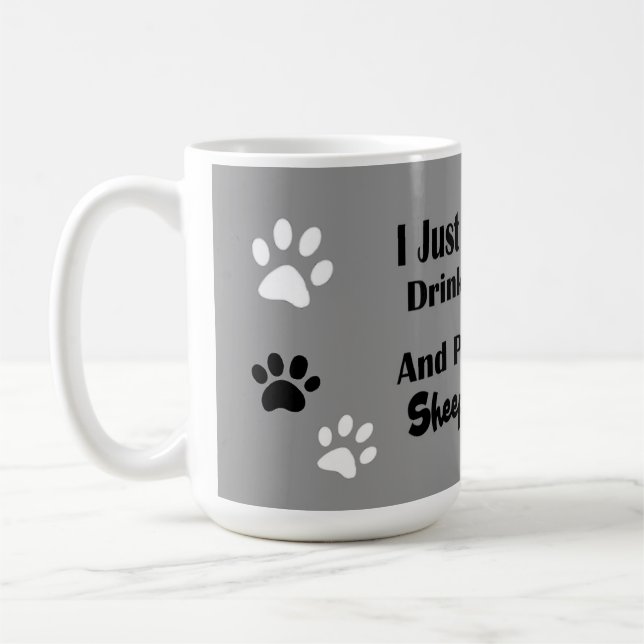 Sheepadoodle Coffee Mugg (Vänster)