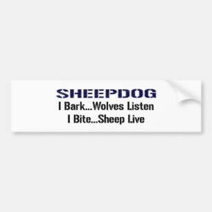 Sheepdog Bildekal