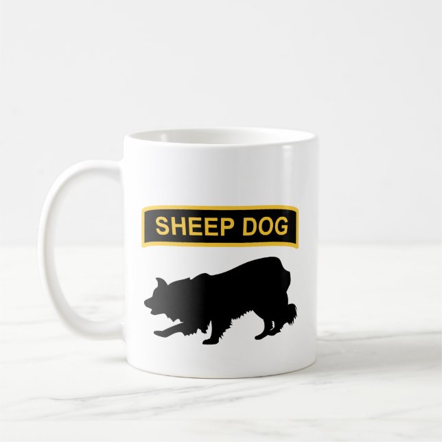 Sheepdogflikmugg Kaffemugg (Vänster)
