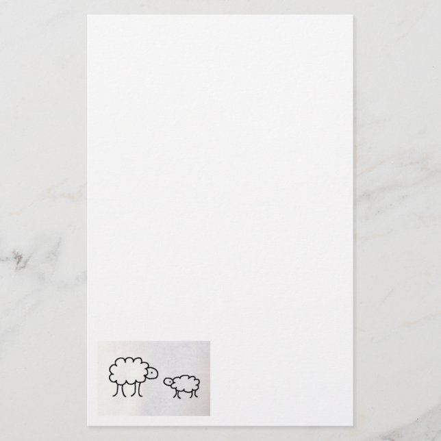 Sheepish Brevpapper (Framsida)