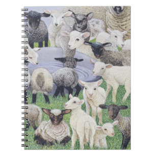 Sheepish känsla anteckningsbok