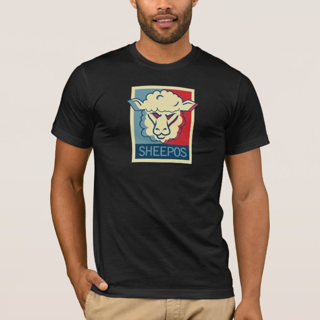 sheepos tee shirt (Framsida)
