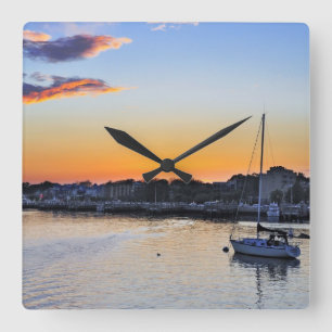 Sheepshead Bay, Brooklyn NY Fyrkantig Klocka
