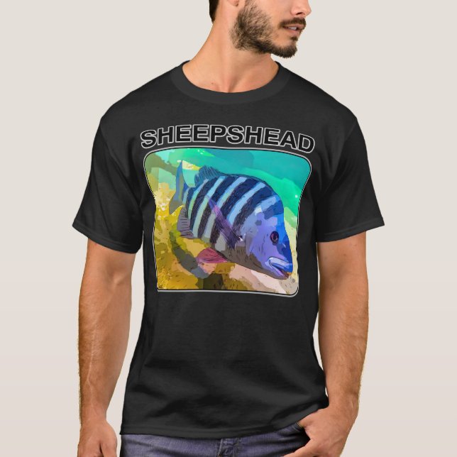 Sheepshead  t shirt (Framsida)