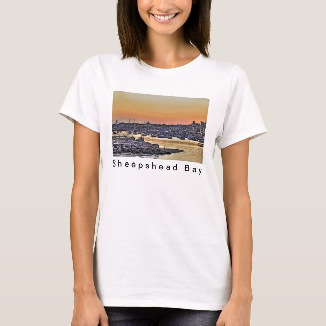 Sheepsheadfjärd, Brooklyn NY T-shirt (Framsida)