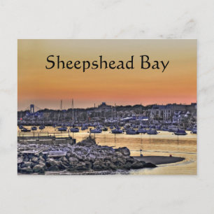 Sheepsheadfjärd, Brooklyn NY Vykort