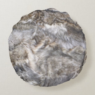 Sheepskin Rund Kudde