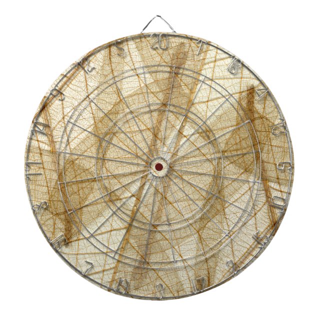 Sheer Cream Beige Snöre Lövs Piltavla (Framsidan)