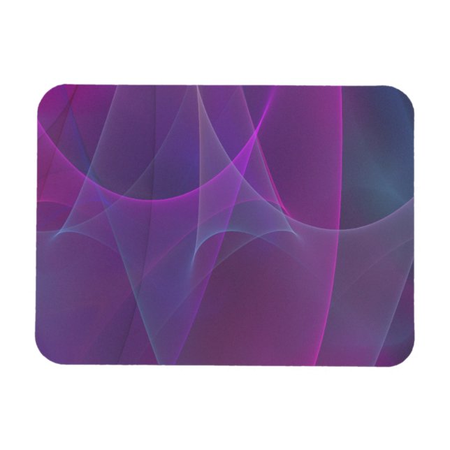 Sheer Lila Magnet (Horisontell)