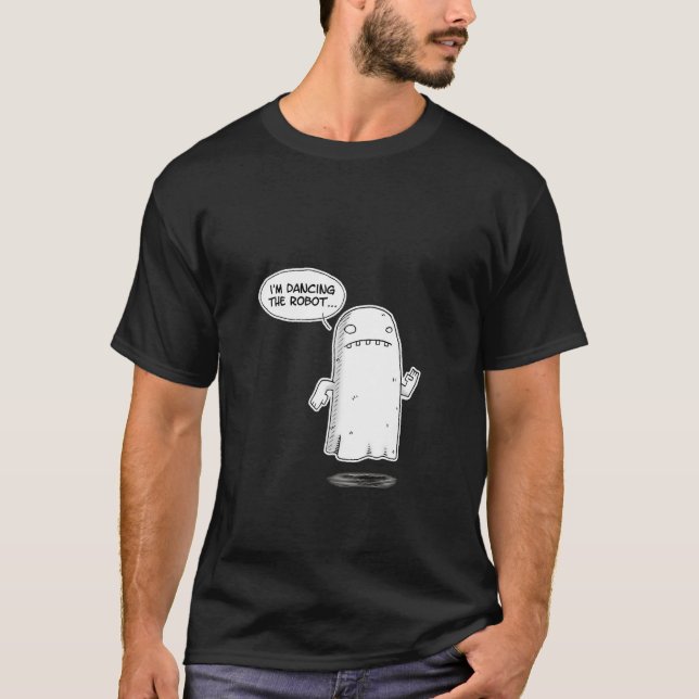 Sheetz spöken som gör robotdansen tee shirt (Framsida)