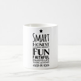 Sheffey Acronym med en stjärna Kaffemugg
