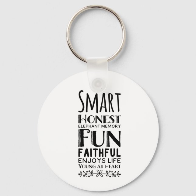 Sheffey Acronym med en stjärna Nyckelring (Framsida)